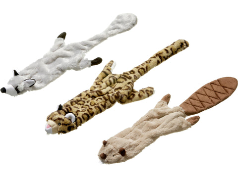 Flamingo Wild Zoo hondenspeeltje 40cm pluche beschikbaar in 3 vormen