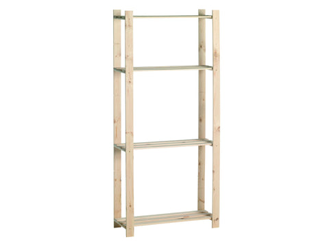 Practo Home Woody Rack opbergrek 170x70x28 cm hout