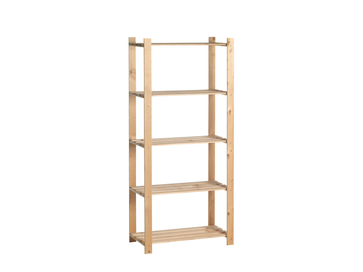 Practo Home Woody Rack opbergrek 175x80x40cm hout