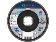 Bosch Professional X-Lock disque à lamelles métal 125x22,23 mm G40 oblique