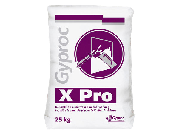Gyproc X Pro plâtre à projeter 25kg