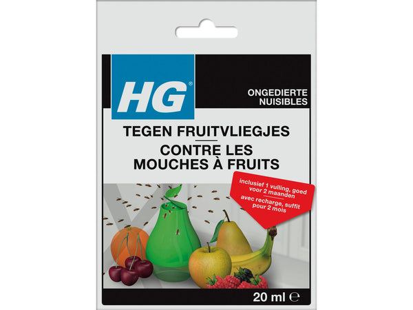 HG X piège mouches à fruits 20ml