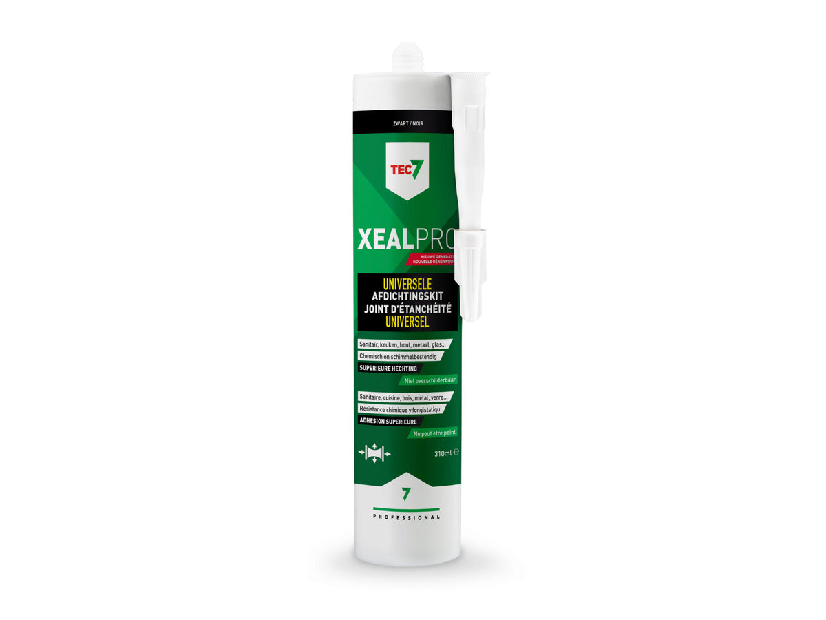 Tec7 XealPro afdichtingskit 310ml zwart