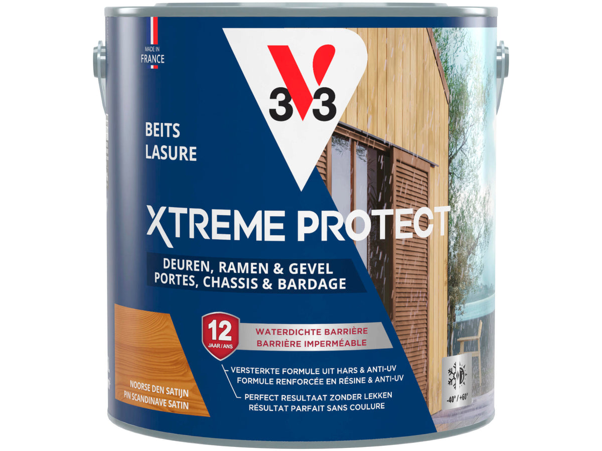 V33 Xtreme Protect beits deuren & ramen 2,5l noorse den