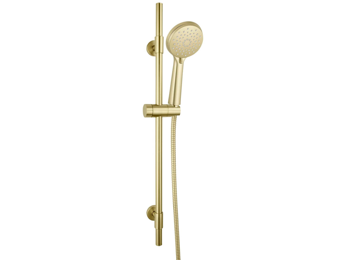 Wenko Young doucheset 66cm RVS mat goud