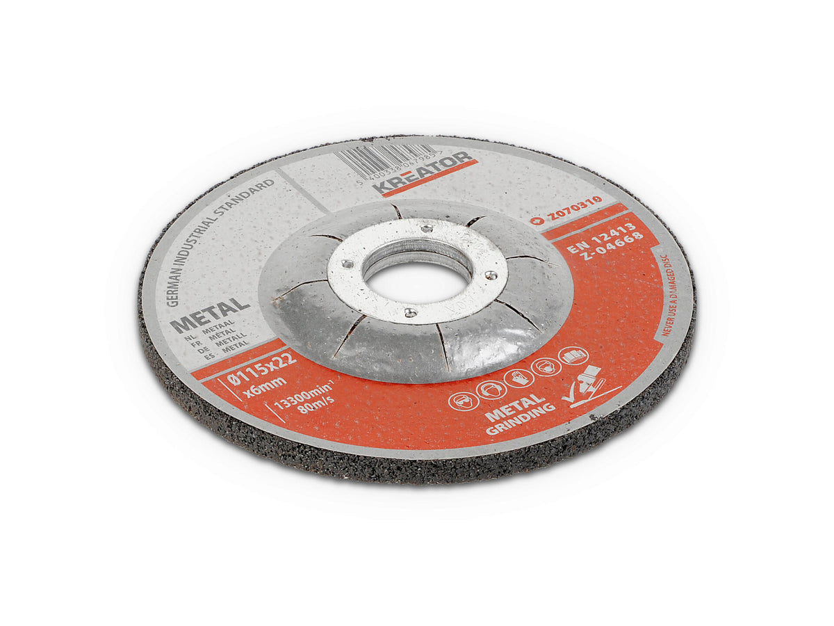 Z070310 afbraamschijf metaal 115x6x22 mm
