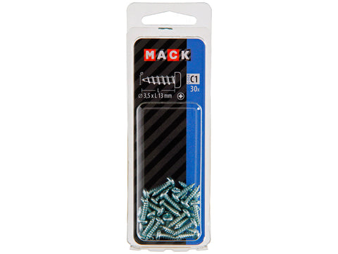 Mack Zelftappende schroeven CK PZ2 13x3,5 mm verzinkt 30 stuks