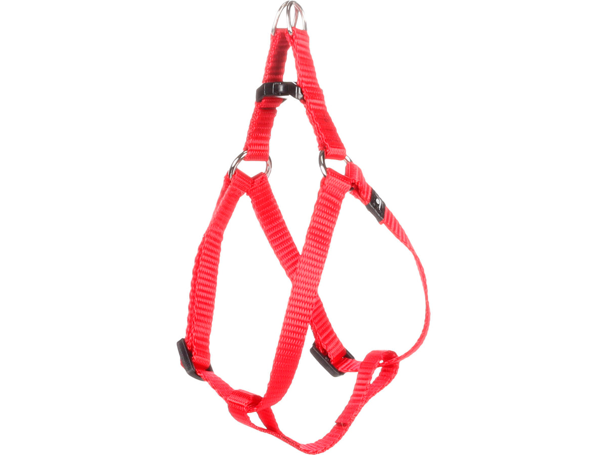Flamingo Ziggi Step&Go harnas hond 20-35 cm rood