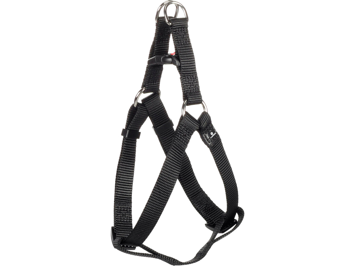 Flamingo Ziggi Step&Go harnas hond 25-45 cm zwart