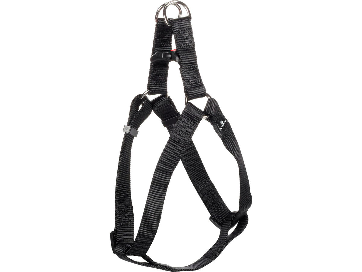 Flamingo Ziggi Step&Go harnas hond 35-60 cm zwart