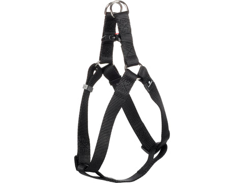 Flamingo Ziggi Step&Go harnas hond 35-60 cm zwart