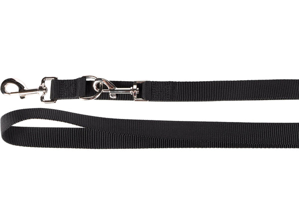Flamingo Ziggi dressuurlijn hond 2m 25mm zwart