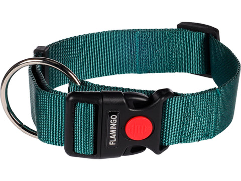 Flamingo Ziggi halsband hond 55-75 cm groen, halsbanden & looplijnen — SKU COLOS-1065237, EAN 5400585194661