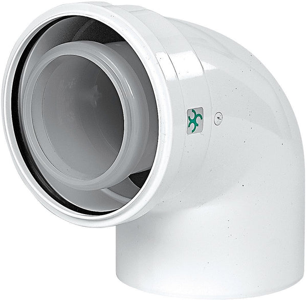 COUDE CONCENTRIQUE 87° CONDENSATION UBBINK 80-125MM