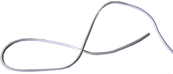 Dichtingsprofiel 2,2M wit