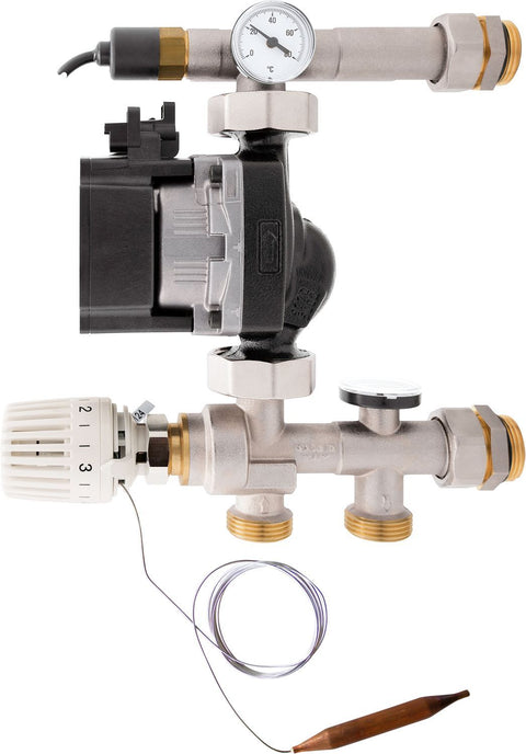 Mengunit met pomp voor vloerverwarmingscollector d-floor