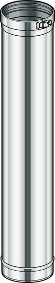 Inox enkelw buis CONDENSOR POUJOULAT 200MM 95CM