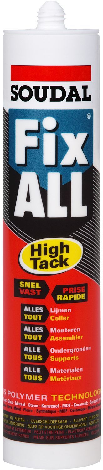 Fix-all High tack Soudal 290ML wit