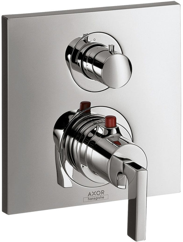 SET DE FINITION THERMOSTAT A ENCASTRER + INVERSEUR CITTERIO HANSGROHE CHROME