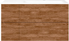 ONDERBOUW COFFEE 4 LADES 110 TEAKHOUT DECOR KANEEL +WASTAFEL RECHTS PORSELEIN WIT
