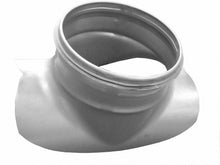 Spiral-d galva zadelstuk voor ventilatie 125-100MM