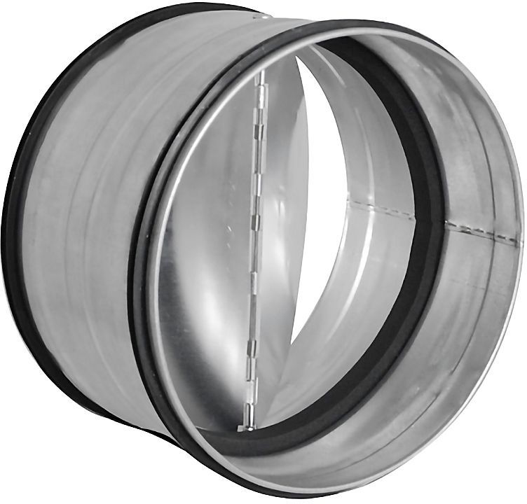 Spiral-d terugslagklep+dichting 125MM