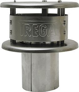 Aluminium nelsonkap 150MM