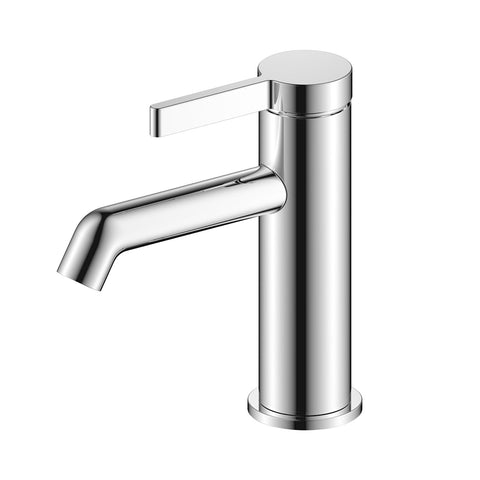BELVIT waschtischkraan chrom eenhandige mengkraan opbouw met vaste uitloop - Chroom, wastafelkranen — SKU MB-19567-23094, EAN 5404029124092