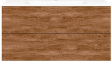 SOUS MEUBLE COFFEE 2 TIROIRS 120 TECTONA DECOR CANNELLE +LAVABO PORCELAINE BLANC