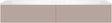 SOUS MEUBLE COFFEE 2 TIROIRS 180 DUO BASALTGRIJS +DOUBLE LAVABO EN MARBRE SYNTHETIQUE BLANC