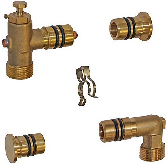 SET BASE RACCORDEMENT HYDRAULIQUE COLLECTEUR SOLAIRE REMEHA