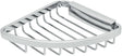 PORTE-BOUTEILLE/EPONGE EQUERRE PETIT PASPARTOE 12X12X3 CHROME