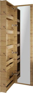KLEEDSPIEGELKAST COFFEE SMAL 1 DEUR LINKS 40  EIKEN DECOR URBAN