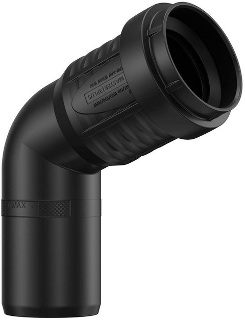 ELLEBOOG PP 67,5°MF 32MM ZWART