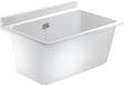 VIDOIR PP ABU 610X455MM AVEC TROP-PLEIN INCL.FIXATION BLANC