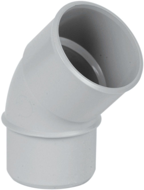 PVC elleboog rond wit 67GR.80MM