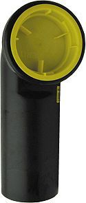 Pe elleboog voor hang wc Geberit 90MM