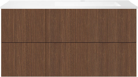 ONDERBOUW COFFEE 4 LADES 120 NOTELAAR  SMARTLINE+WASTAFEL RECHTS KUNSTMARMER MAT WIT