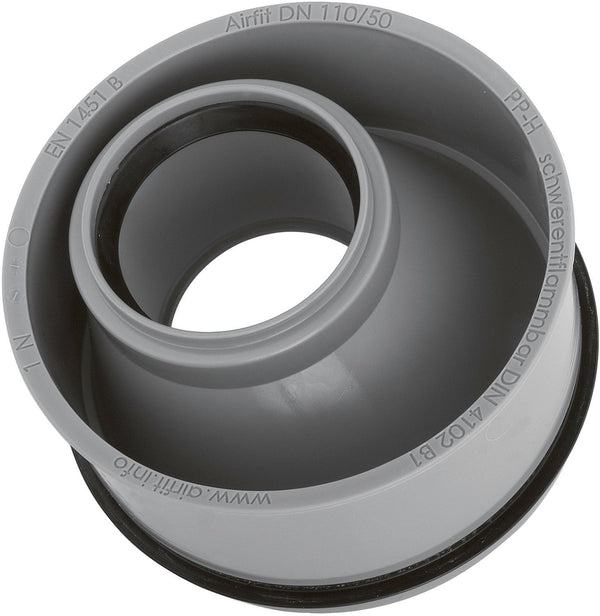 REDUCTION PP-H AVEC CAOUTCHOUC MF AIRFIT 90-50MM