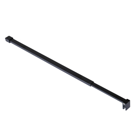 Aloni stabilisatiestang voor doucheglas en douchewand 60-120 cm zwart mat, inloopdouches — SKU MB-15931-19458, EAN 5404024112339