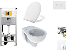 WALLFIX OLI HANGWC BASTIA RIMFREE PRESSALIT T SOFT-CLOSE + LIFT-OFF BLINK WIT