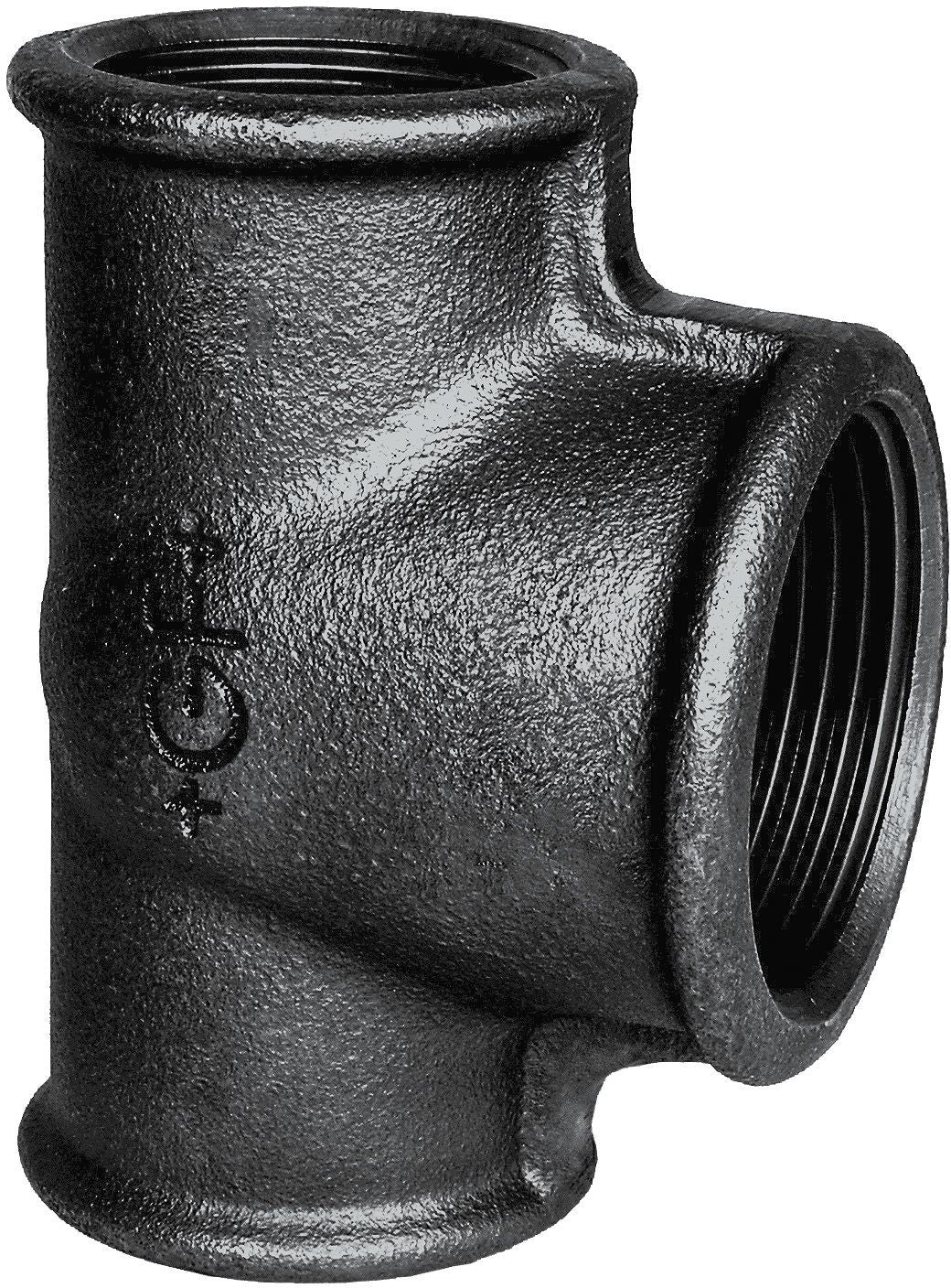 Gas reductie T gf Nr 130 6/4"-1/2"-6/4"