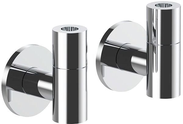 Hoekstopkraan met filter icona classic fantini chroom
