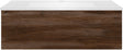 Onderbouw COFFEE 1 lade 90 notelaar Decor fluweel+wastafel mat wit