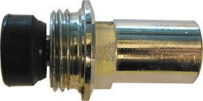 TETE DE ROBINET POUR CLE SEPARE LAITON CHROME 1/2"