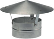 SPIRAL-D CAPOT DE PLUIE PASSAGE DE TOIT POUR VENTILATION 125MM