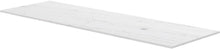 TABLET KERAMISCH MARMER PURO B160 H1,2 1AFVOERGAT RECHTS WHITE CALACATTA