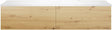 SOUS MEUBLE COFFEE 2 TIROIRS 140 CHENE DECOR URBAN+LAVABO DROITE BLANC