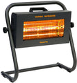 Mobiele IR werfverwarming 1500W (15M³)