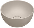 Opbouwlavabo sfera catalano cataglaze+ diameter 32 H14 zonder overloop seta satinato